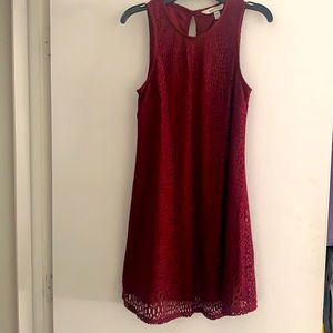 MIDI Maroon Dress